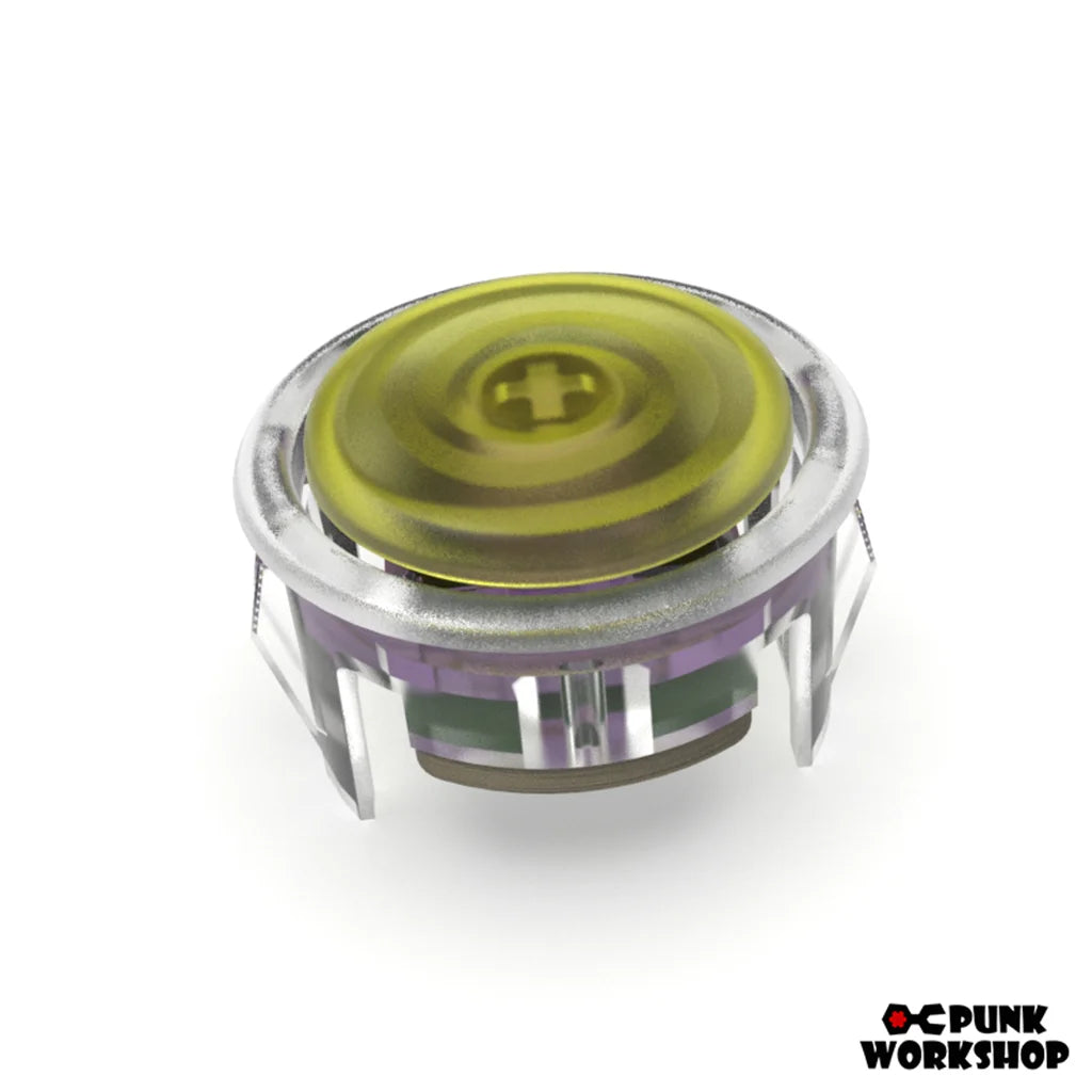 Punk Workshop PWS V2 Arcade Button Kit, 1x 30mm and 11x 24mm