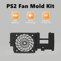 PS2 Fat Silent Cooling Fan Upgrade Kit with Noctua Fan Bracket