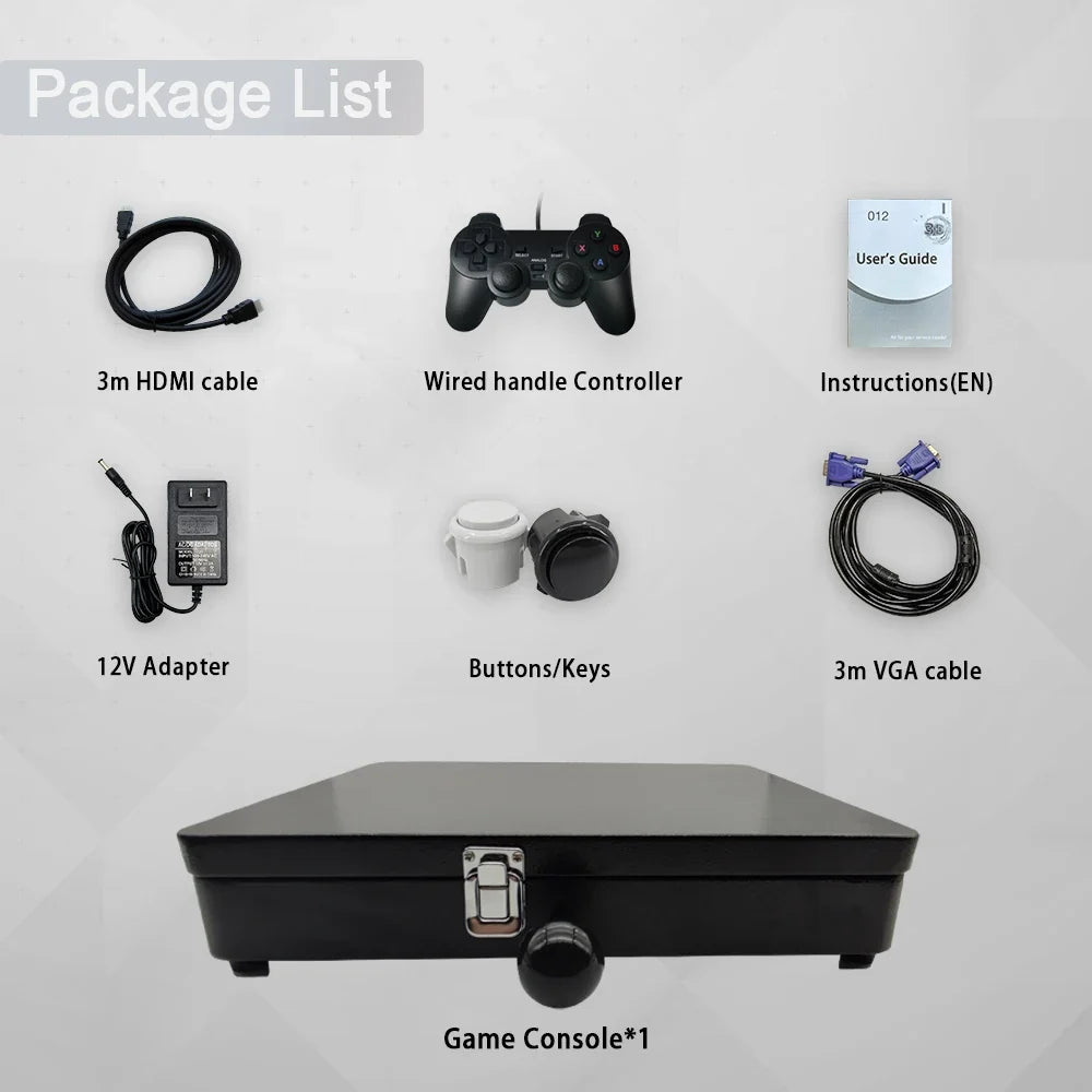 Pandora DX Box 14 Inch Folding Arcade Console, 28645 in 1, 720P