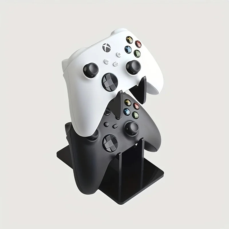 3D Printed Dual-Layer Game Controller Stand Storage Box Universal Gamepad Holder Desktop Mount Bracket For PC Gaming Accessories