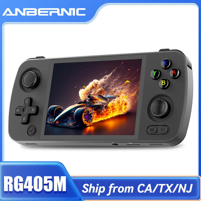Anbernic RG405M Metal Android 12 Handheld, 4-inch IPS, T618