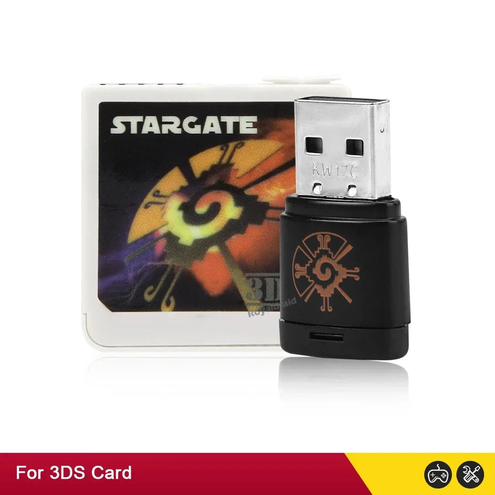 NEW For STARGATE 3DS Adapter HC Class 10 Memory Card 3DS Flashcart Handle Console Everdrive Can Play of GBA DS