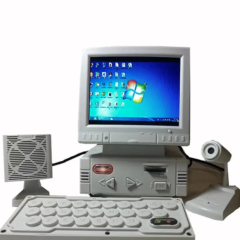Computer-Style Retro Game Player, 3.5-Inch LCD, 180 Games & MP4