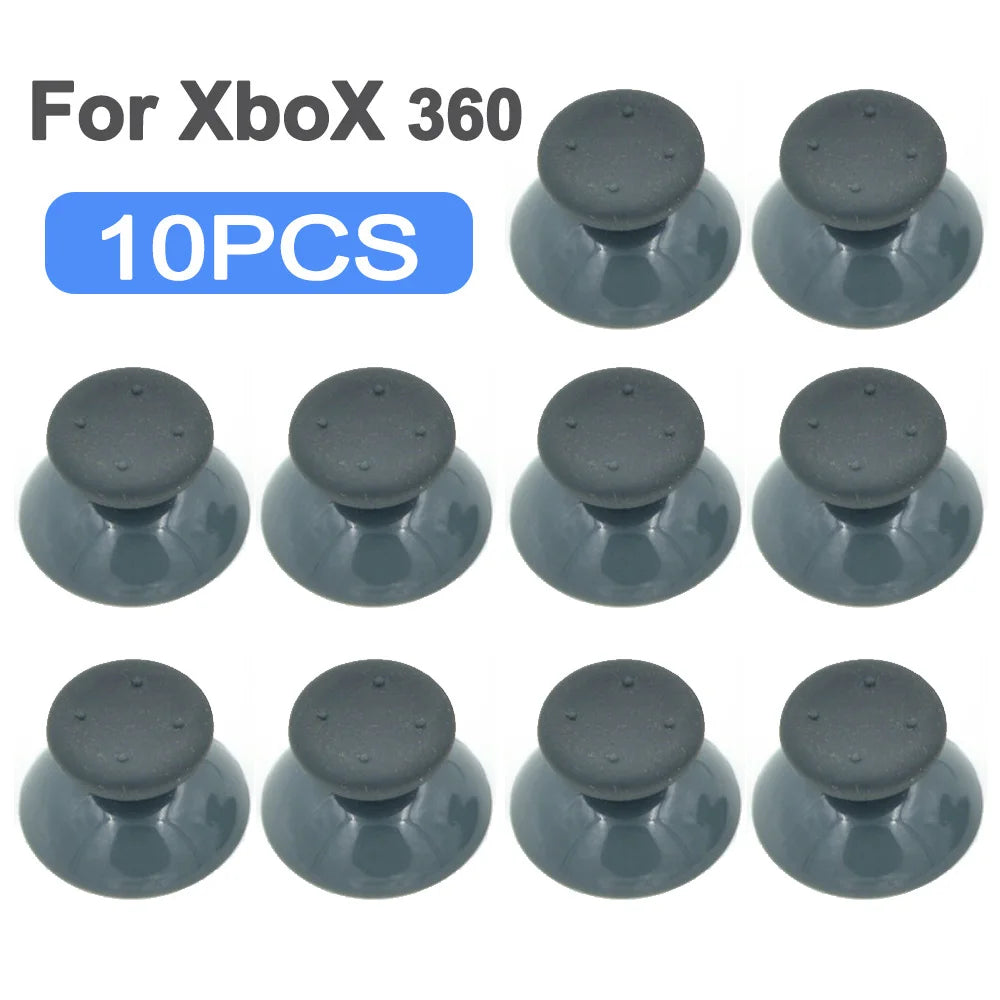 10pcs Replacement Thumbsticks for PS5 PS4 PS3 Xbox One 360