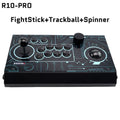FightBox R10-PRO Arcade Joystick with Trackball & Spinner, PC/PS3