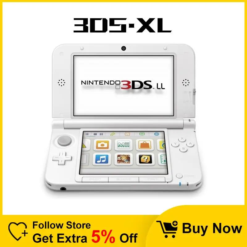 Nintendo 3DS LL / 3DS XL Refurbished Handheld Game Console