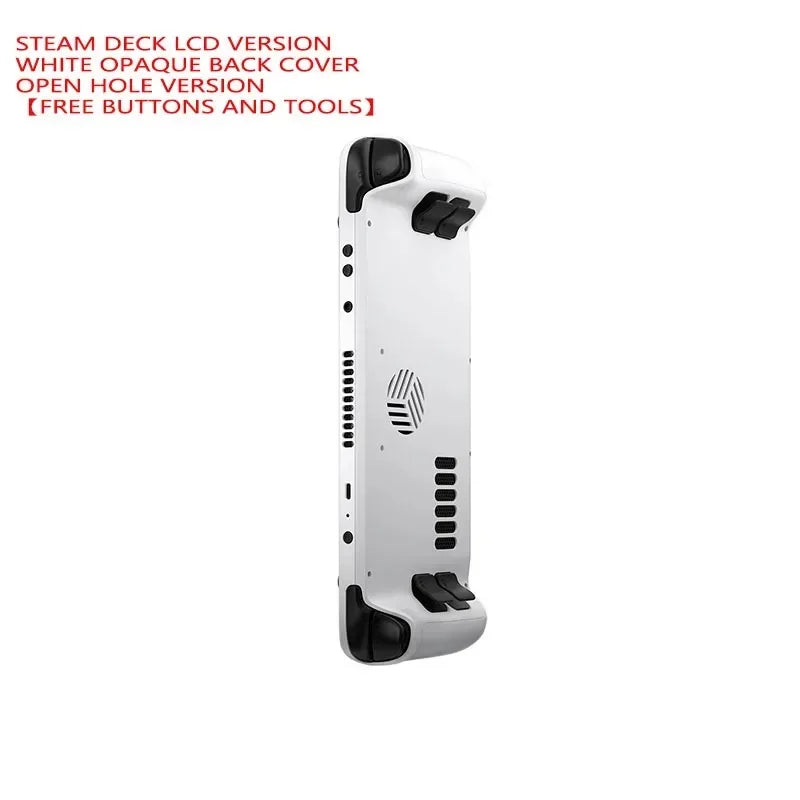 JSAUX Steam Deck Transparent Rear Cover, Open Hole, OLED/LCD
