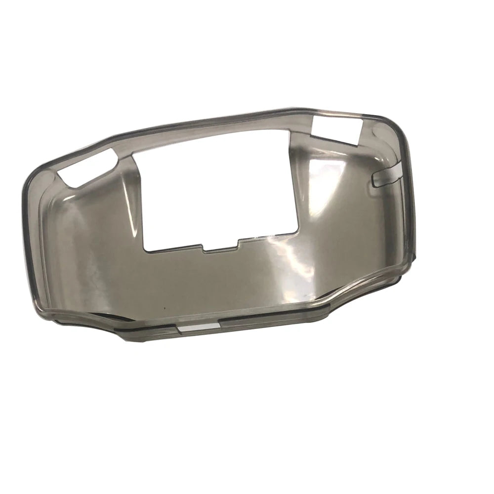 GBA TPU Transparent Protective Case, Grey & White Cover