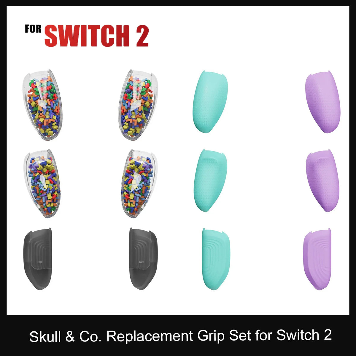 Savage Raven Nintendo Switch 2 Replacement Grip Set, NeoGrip