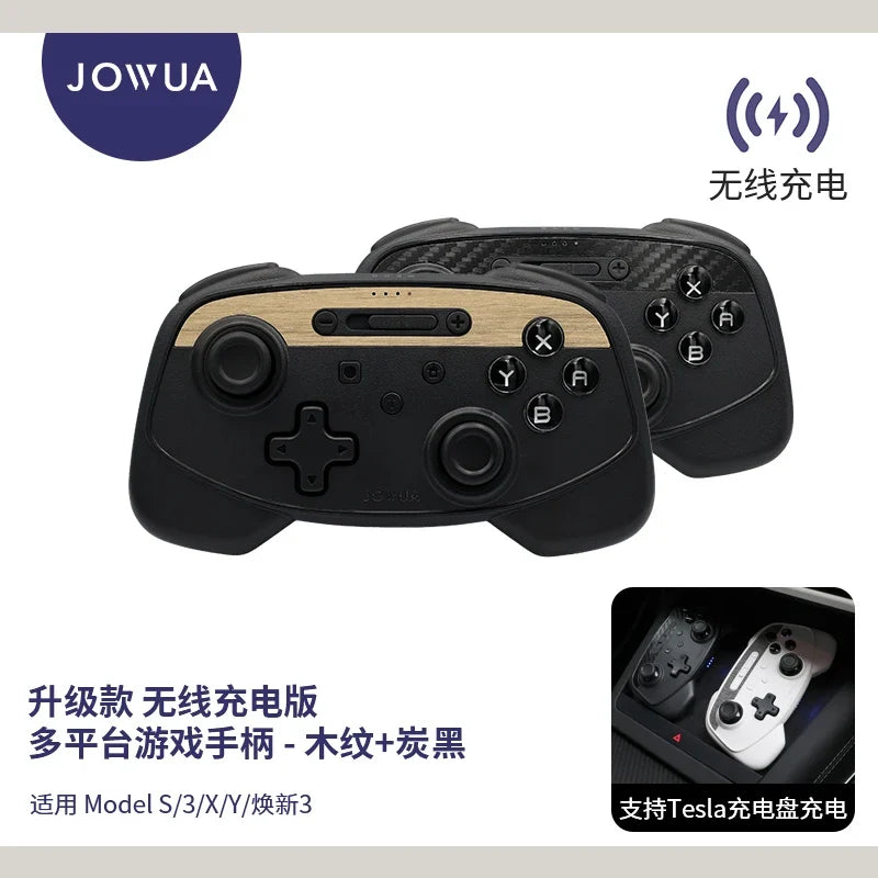 Jowua Wireless Gamepad Tesla Model Yxs3 Wireless Bluetooth Gamepad Multi Platform PC Gamer Controllerr Artifact Gamepa Gyroscope