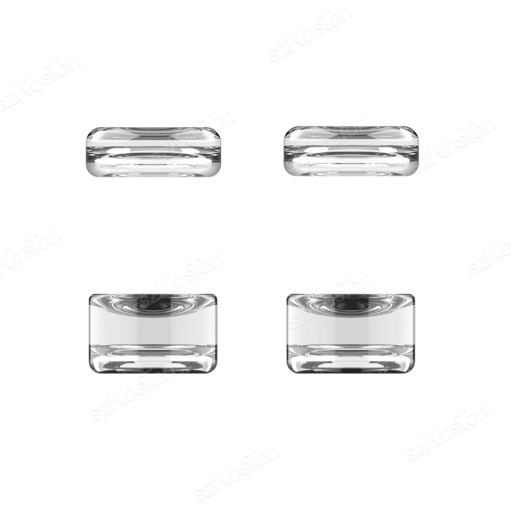 Nintendo Switch 2 Pro Controller Clear Silicone Thumb Grips