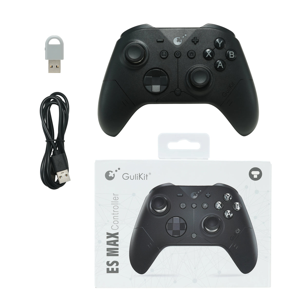 GuliKit ES MAX Wireless Controller for Switch, Switch 2, PC