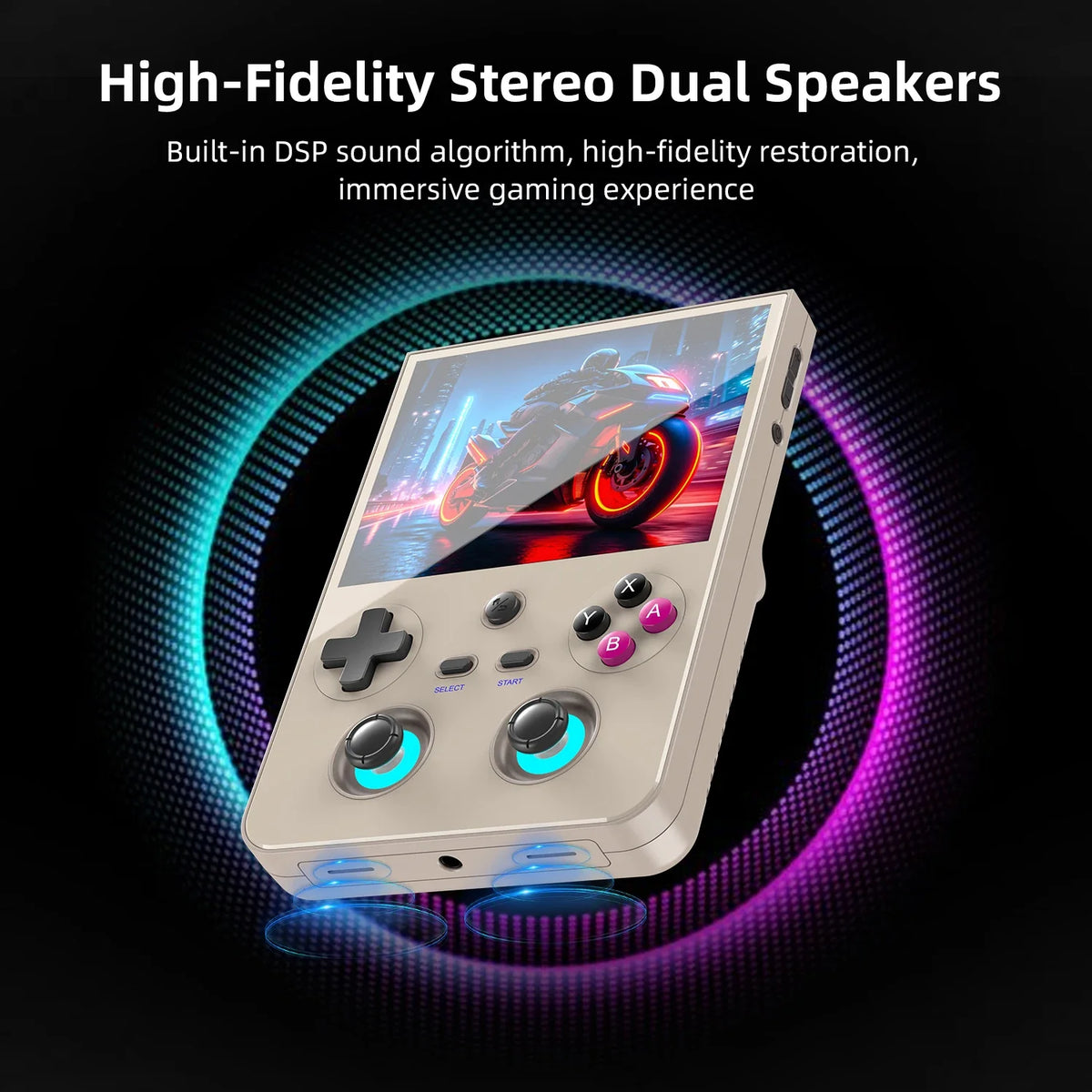 Anbernic RG477V Retro Handheld Video Game Console 4.7 LTPS In-Cell display Android14 5G SOC chip Video Player PSP PS2 RG 477V