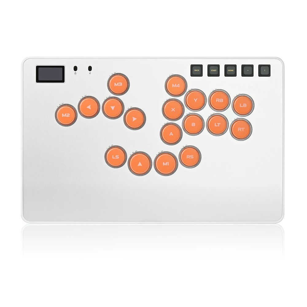 Haute42 C-AT Aluminum Alloy Magnetic Hitbox Leverless Controller Stickless Fightstick for PC/PS4/PS5 Stickless Hitbox Keyboard