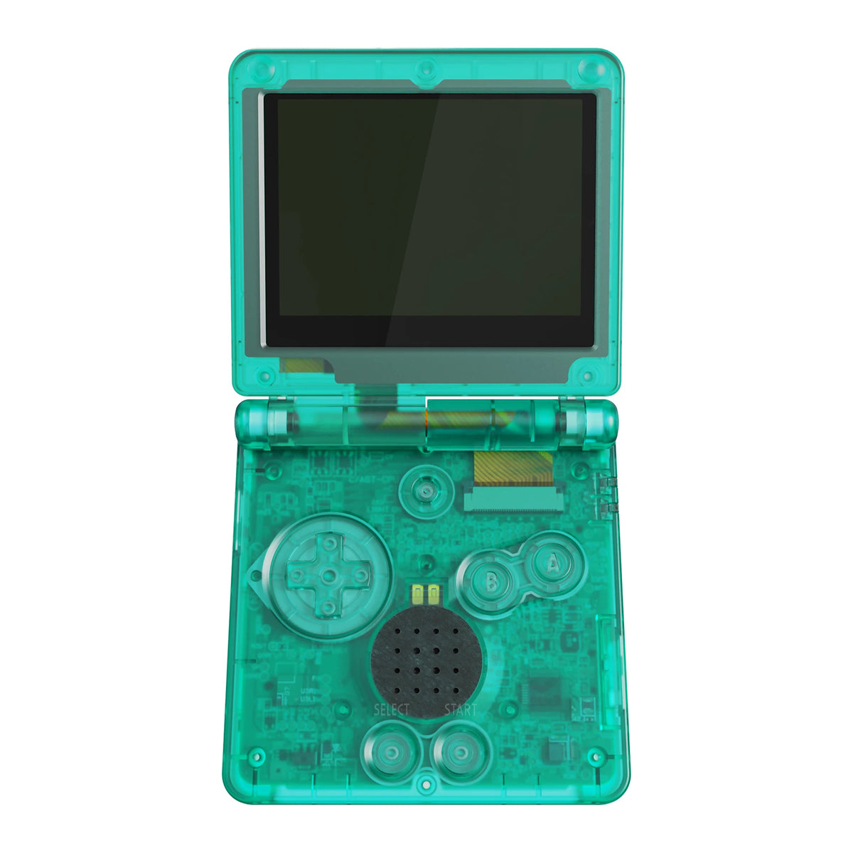 eXtremeRate Custom Replacement Housing Shell for Gameboy Advance SP (GBA SP) - Clear Series