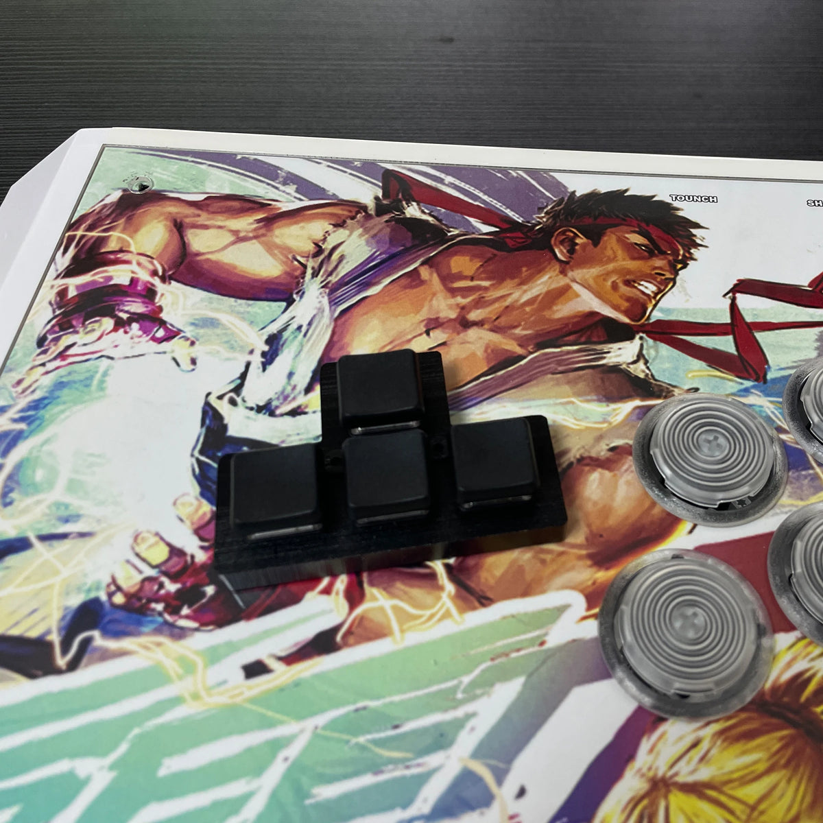 Mixbox WASD Movement Keys with LED Lights for Arcade Fightstick