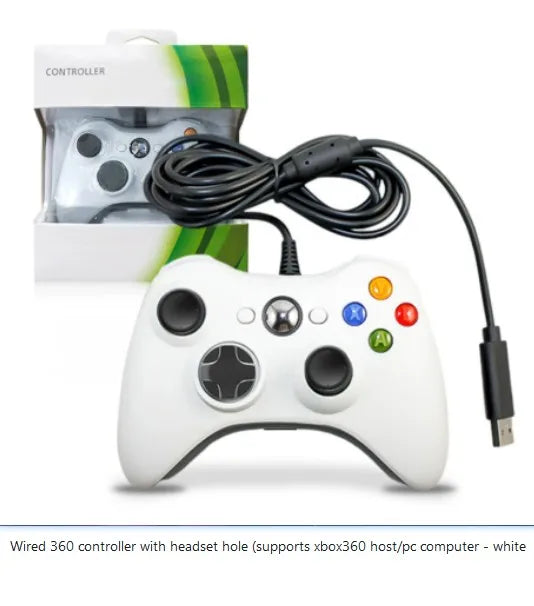 Xbox360 Wired/Wireless Game Controller for PC, P3, Android, Shared Arcade Controller Black Myth Wukong