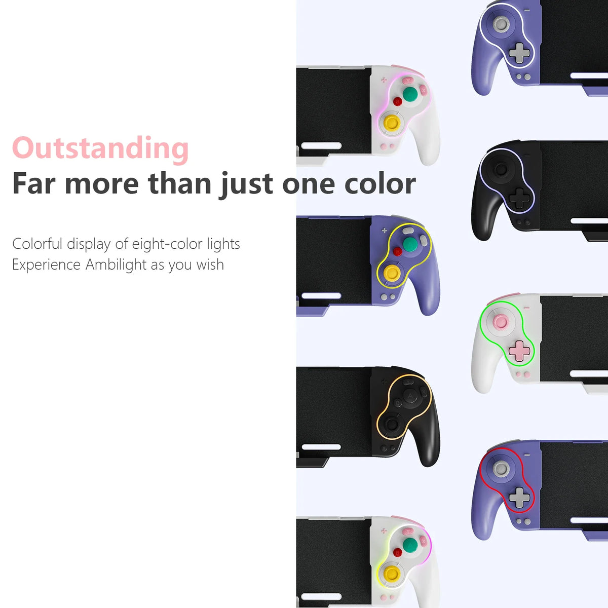 LinYuvo KS63 Retro Gamepad for Switch OLED, Programmable