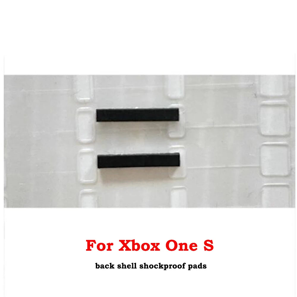 1Pair=2PC Shockproof pads for Xbox Series X/S Back Shell LT RT Rubber Pads for Xbox One Slim Elite 2 Gamepad Shock Absorbers Pad