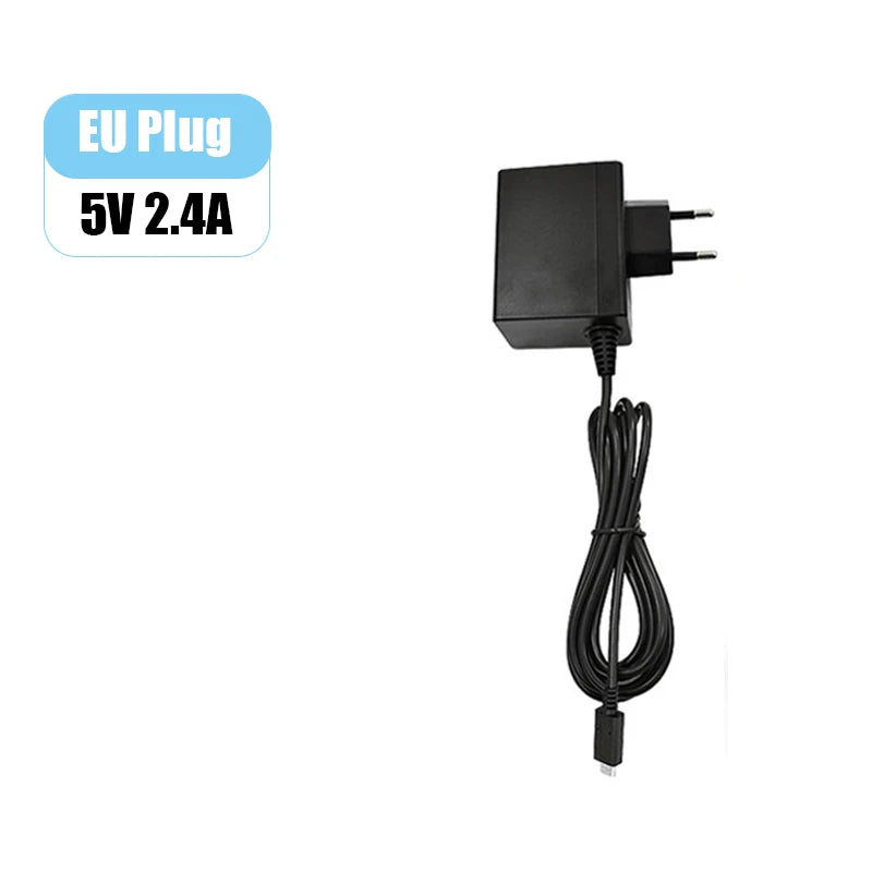USB-C Charger for Switch OLED/Lite/Switch 2 5V 2.4A