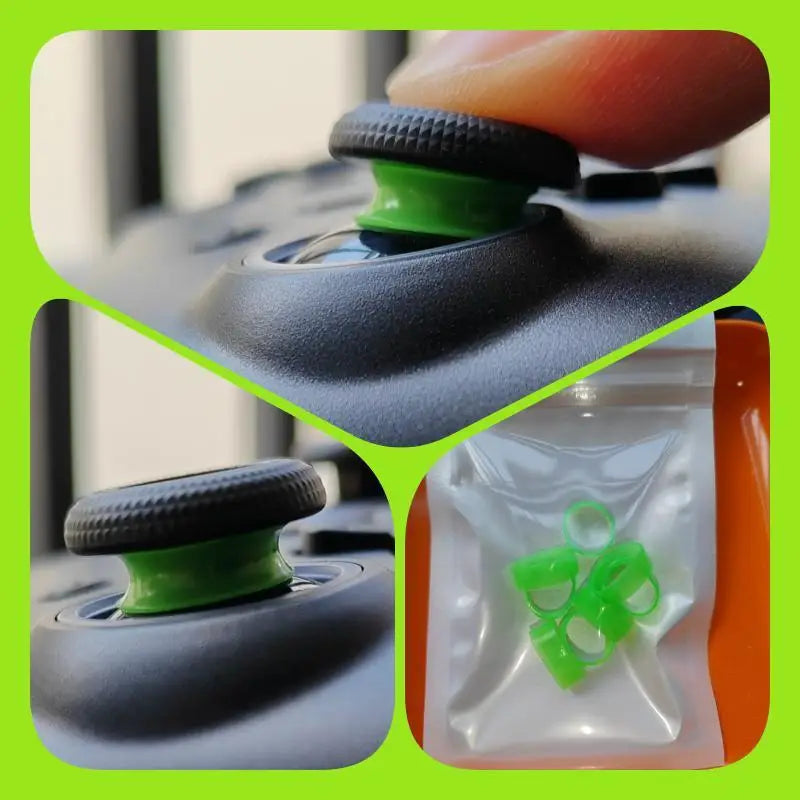 FARAJIAJ Rubber Ring Covers for PS5, Switch Pro & Steam Deck 8Pcs