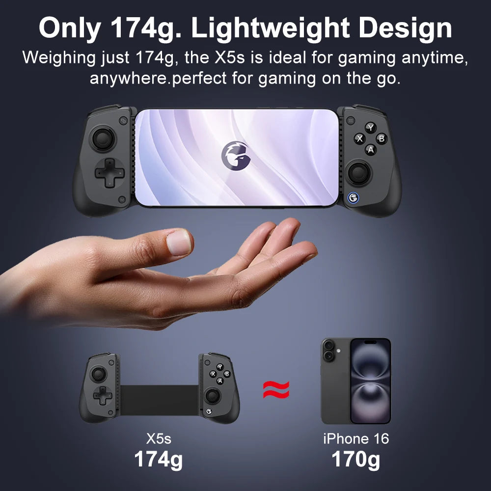 GameSir X5s Hall Effect Controller for Android, iOS, Switch 2