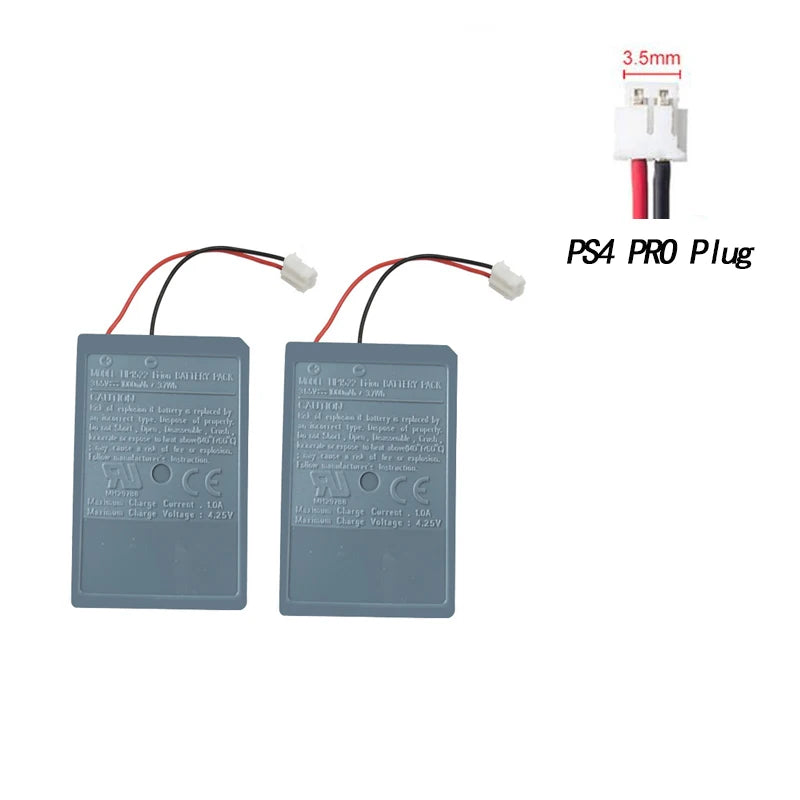 PS4 Controller Battery For SONY PS4 PRo Slim LIP1522 Dualshock 4 V1 V2 Wireless Controller Playstation GamePad 4x Battery