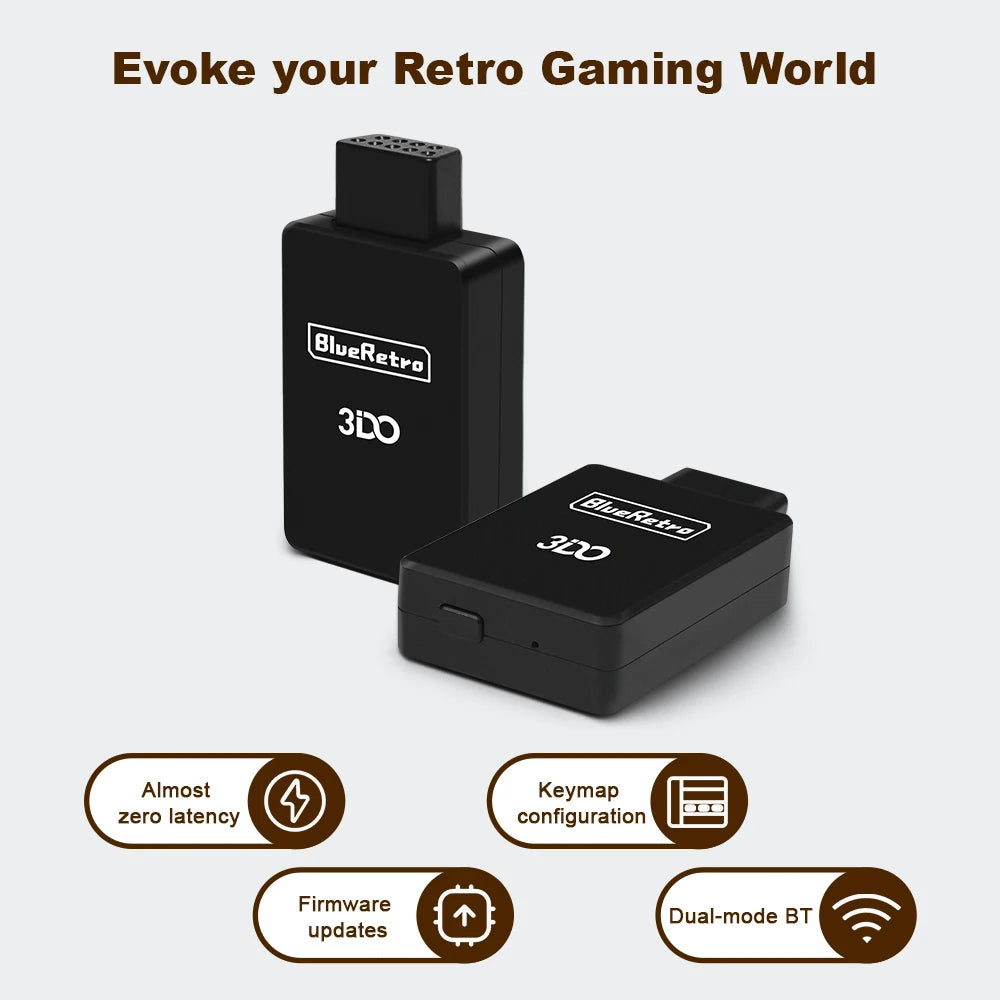 Retroscaler 3DO Adapter, Gamesir T4 Pro, PS4, PS5 BlueRetro