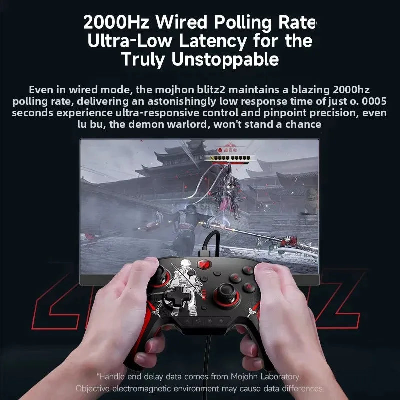 BIGBIGWON Blitz 2 TMR Wireless Controller, 2000Hz, 1000mAh, PC NS