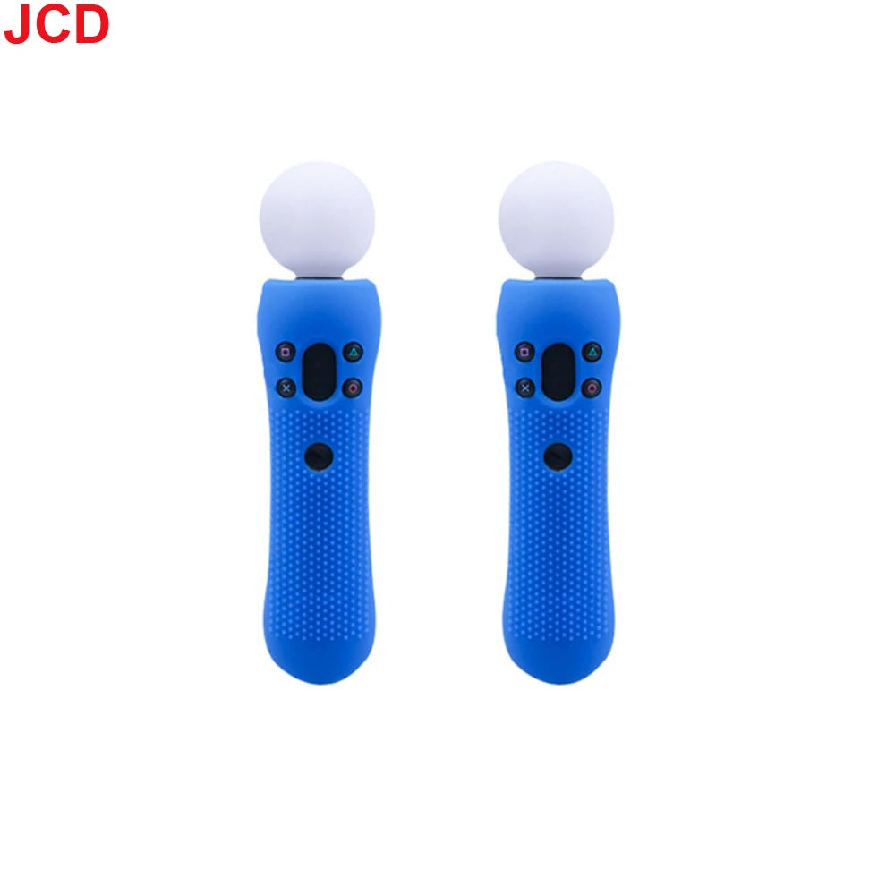 JCD PS VR Move Skin For S PSVR Controller Silicone Rubber Anti-slip Protector Case For PS4 VR Motion Console