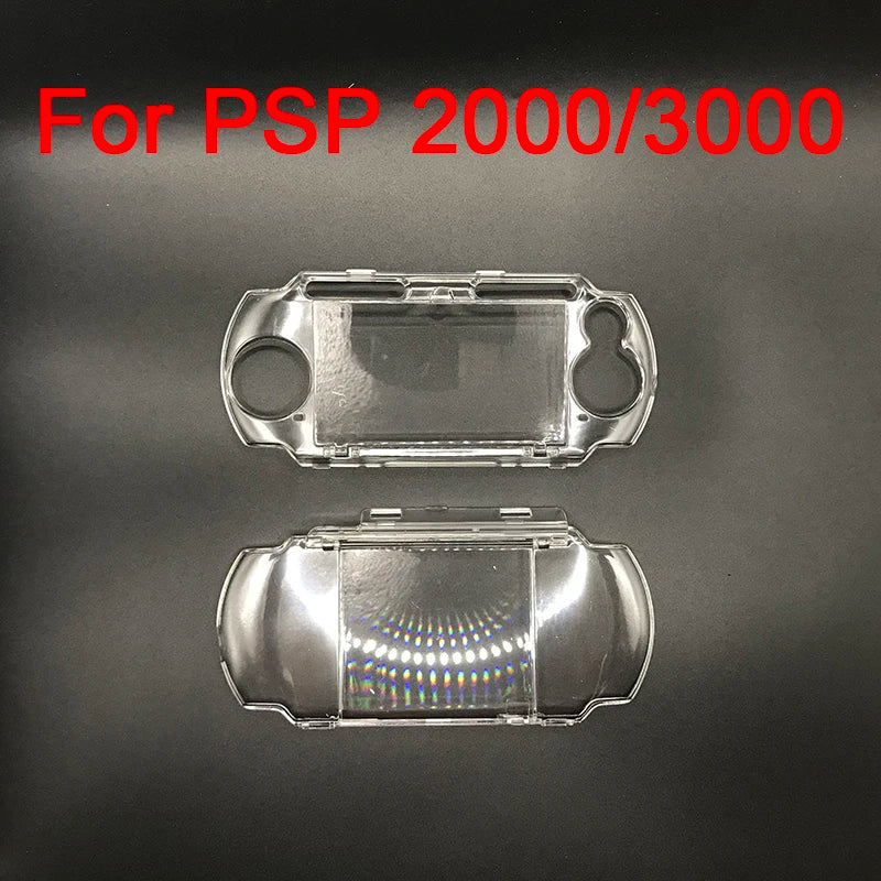 Clear Crystal Protective Cover Case Shell Housing For New 3DS XL LL NDS Lite NDSL NDSi XL LL GBA SP PSP 2000 PSV Game Console