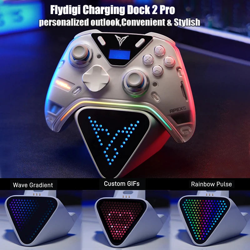 Flydigi Apex 5 Wireless Controller, Hall Effect, for PC & Switch