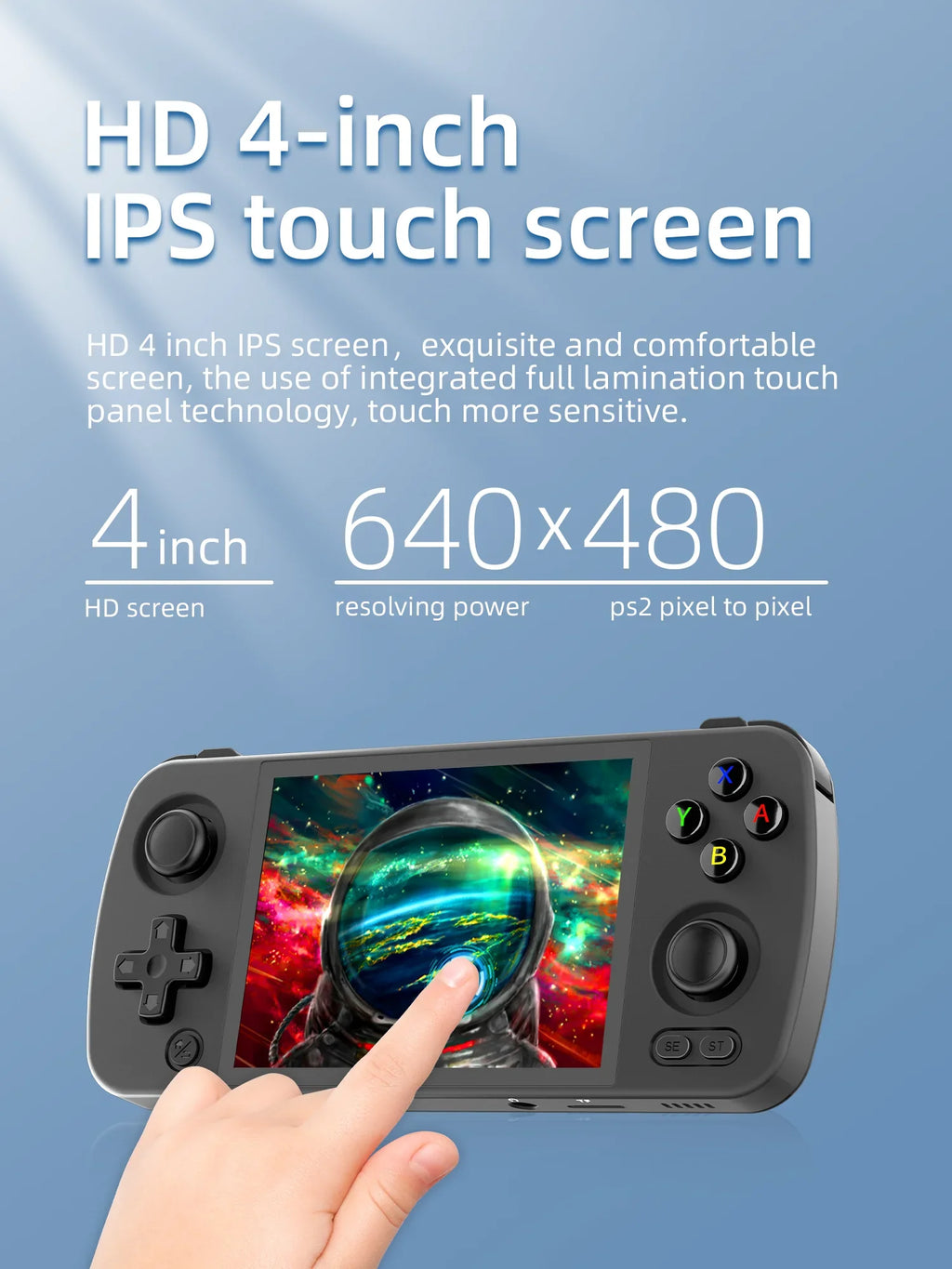 Anbernic RG405M Metal Android 12 Handheld, 4-inch IPS, T618