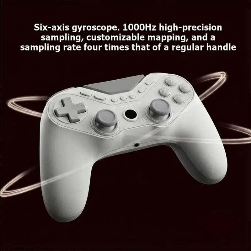 TMR 8000Hz Polling Rate Wired RGB Gaming Controller- Tarantula 8K Ultra Lightweight Esports Controller For PC Android IOS Phone