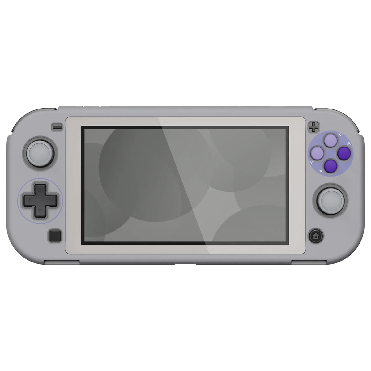 PlayVital ZealProtect Ergonomic Protective Case for NS Switch Lite W/Screen Protector & Thumb Grips - Classics SNES Style