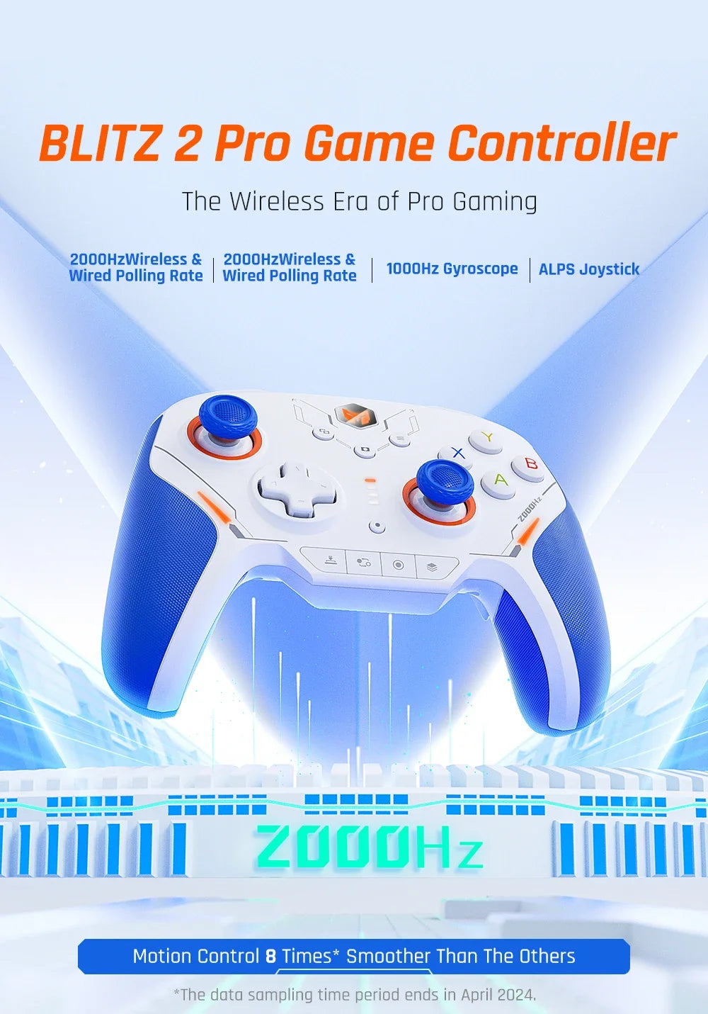 BIGBIG Won Blitz 2 Pro Starburst Wireless Gamepad Carbon Film / TMR Edition for Switch / Pc / ios / Android