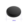 popop 14Pcs Mini HitBox Arcade Fight Stick Switch Button Caps Mechanical Keycap for Kailh Choc Low-Profile Switch V1 Black