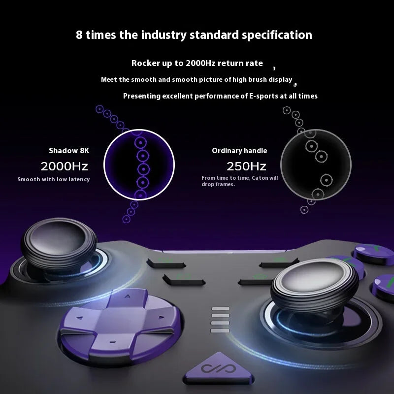 PXN P5 8K Tri-Mode Gamepad with 8000Hz Hall Trigger for PC NS