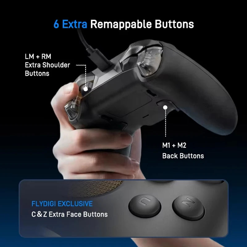 Flydigi Vader 5S Wired Controller for Xbox Series X|S & PC