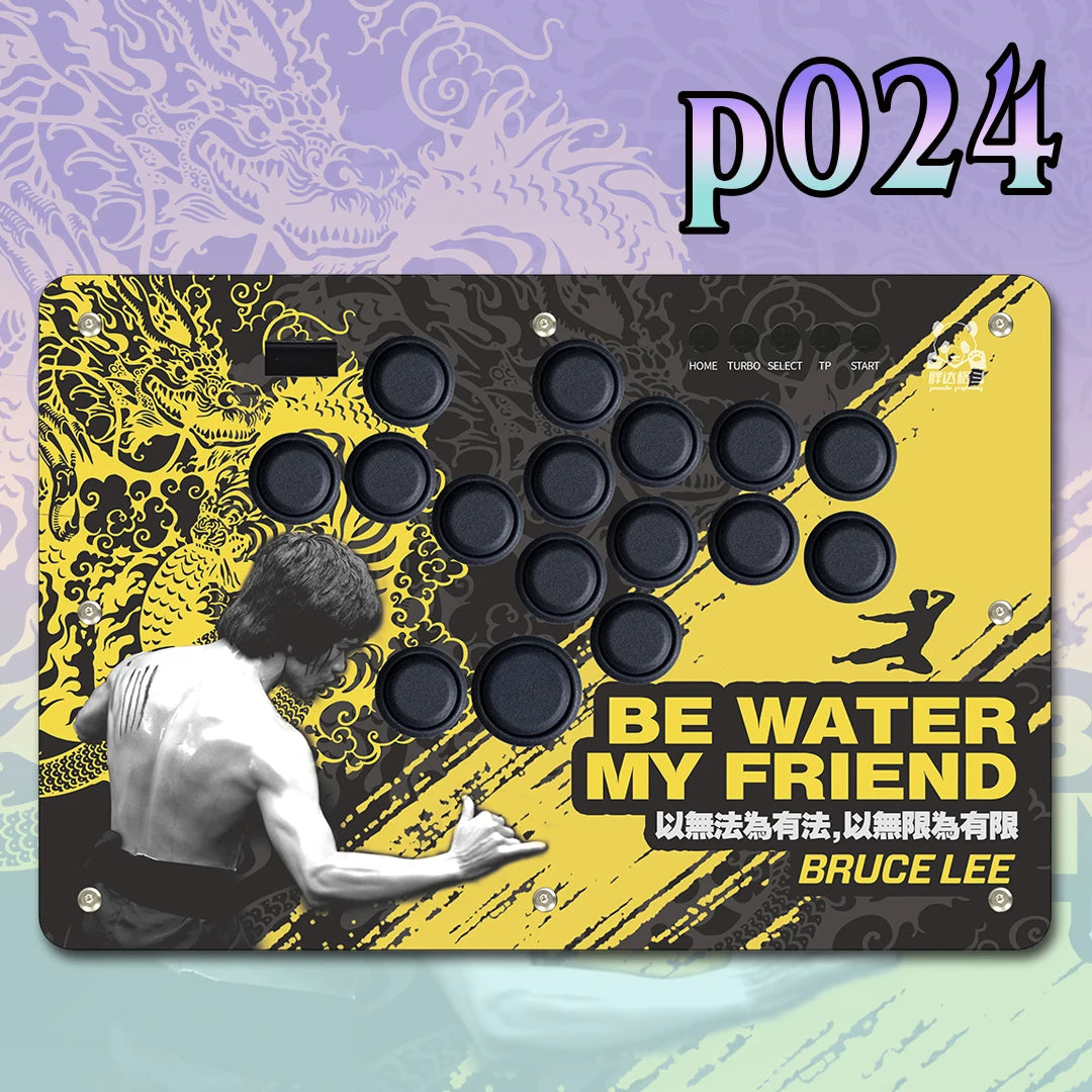 Panda Hitbox Deluxe Custom Panel Fighting Game Joystick Controller Arcade Fighting Stick For PS4/PS3/PC/Switch ゲームコントローラー