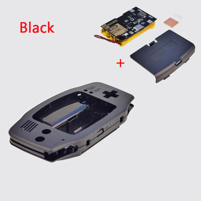 1800mAh Lithium Battery for GBA IPS V3 LCD Kits with Shell Cover