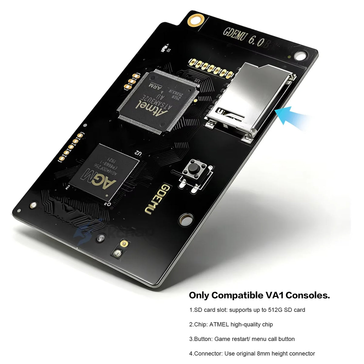 GDEMU 6.0 for SEGA Dreamcast Optical Drive Emulation Board
