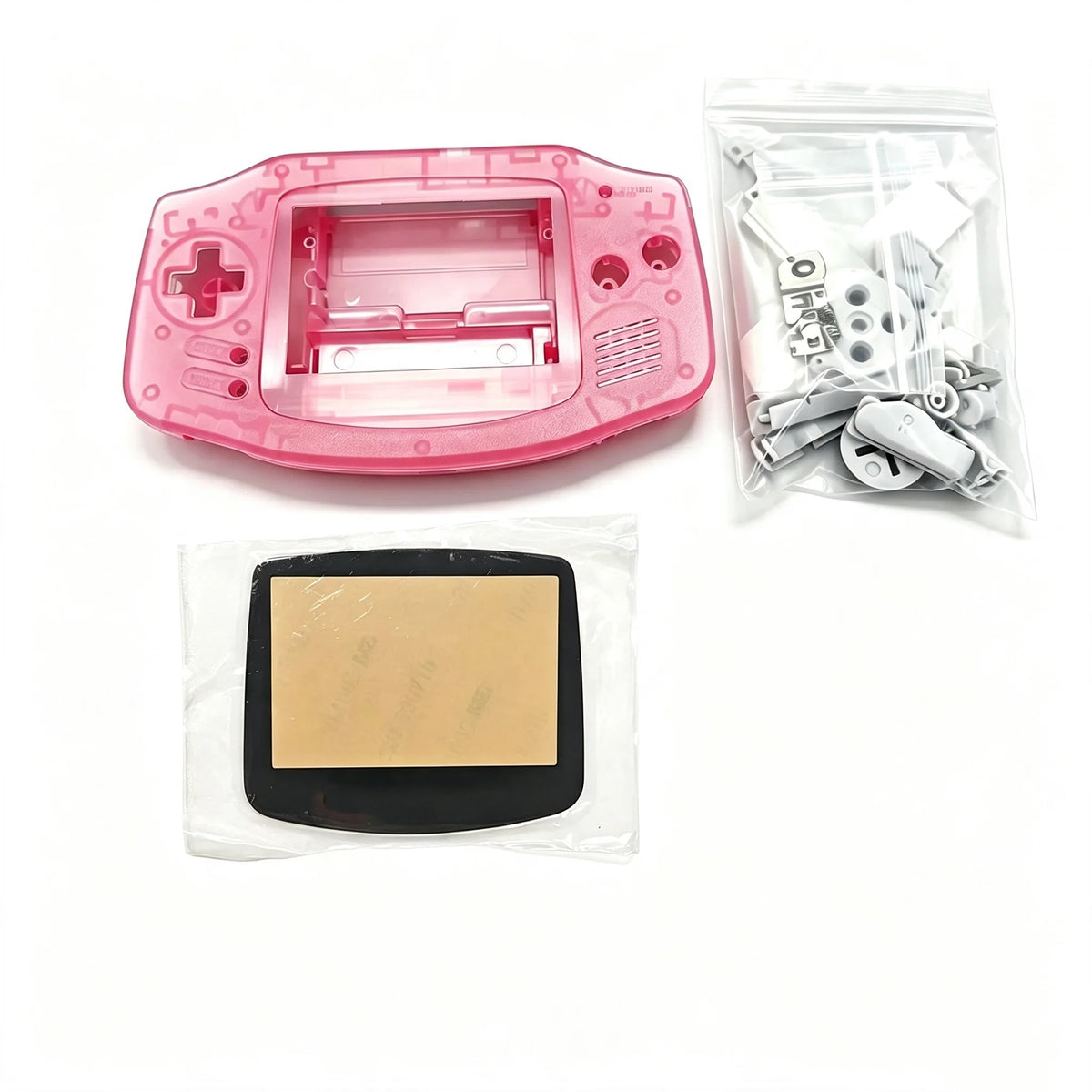 High Quality No Brand Logo Gameboy Advance GBA Shell Kit.There is no brand logo on the shell