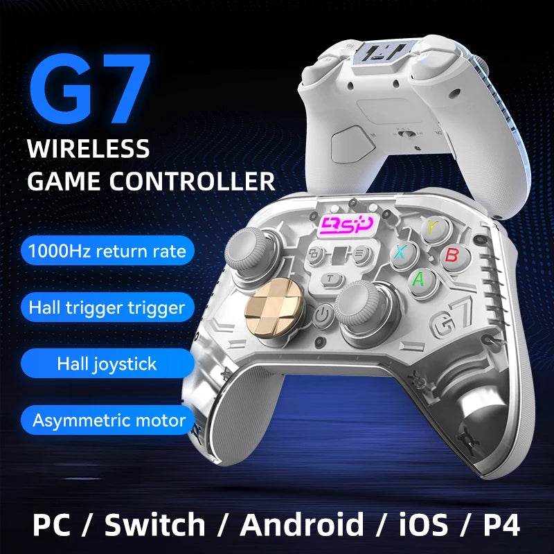 G7 Hall Effect Mobile Game Controller for Switch Android iOS PC