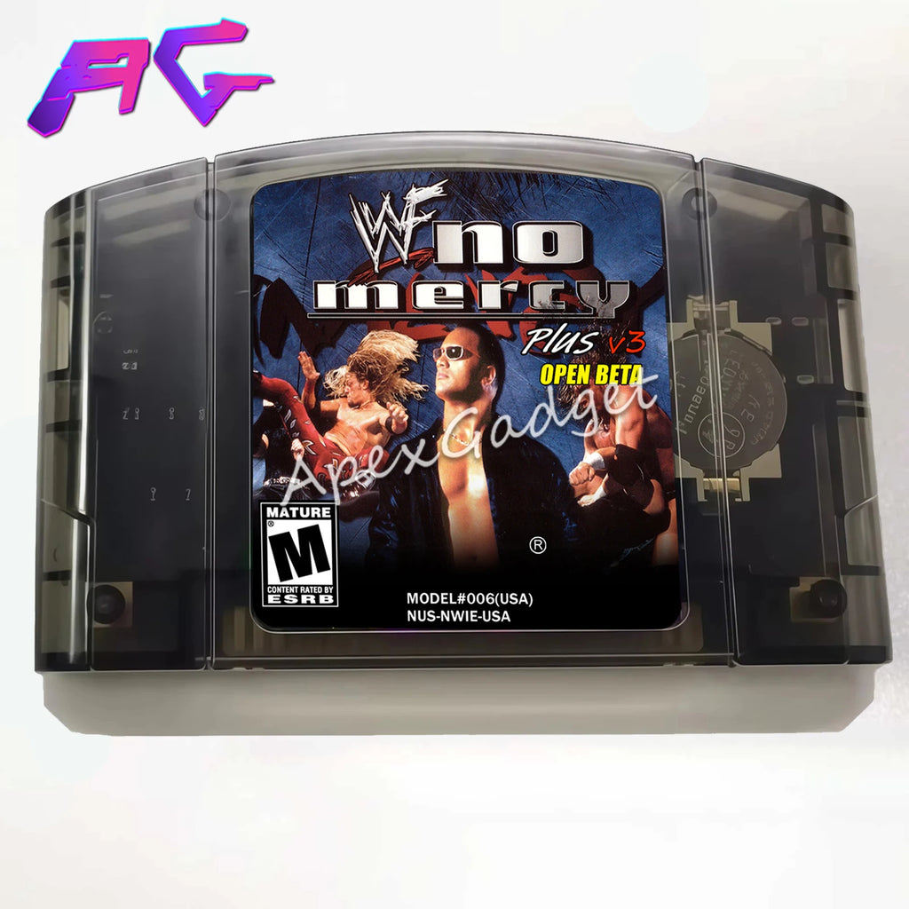 64 Bit Games ** WF no mercy PLUS V3.0 Born to be Wired in Summer 64 ( English USA Version!! )