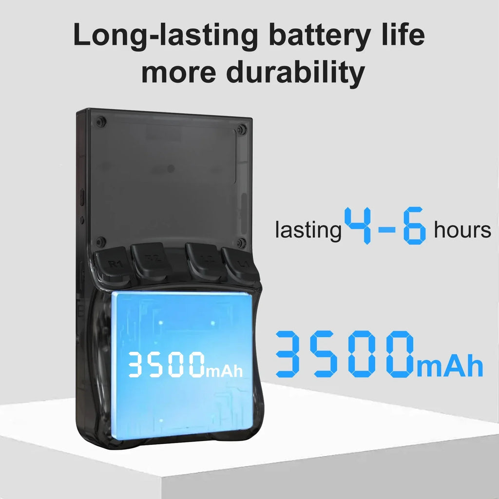GAMINJA ANS13 Retro Handheld Video Game Console 15000+ Games Built-in Linux 4.0 Inch IPS Screen Portable Pocket Gaming Console
