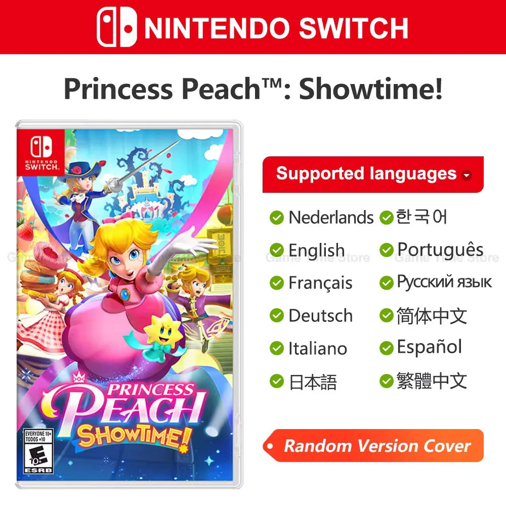 Princess Peach: Showtime! for Nintendo Switch Game Card