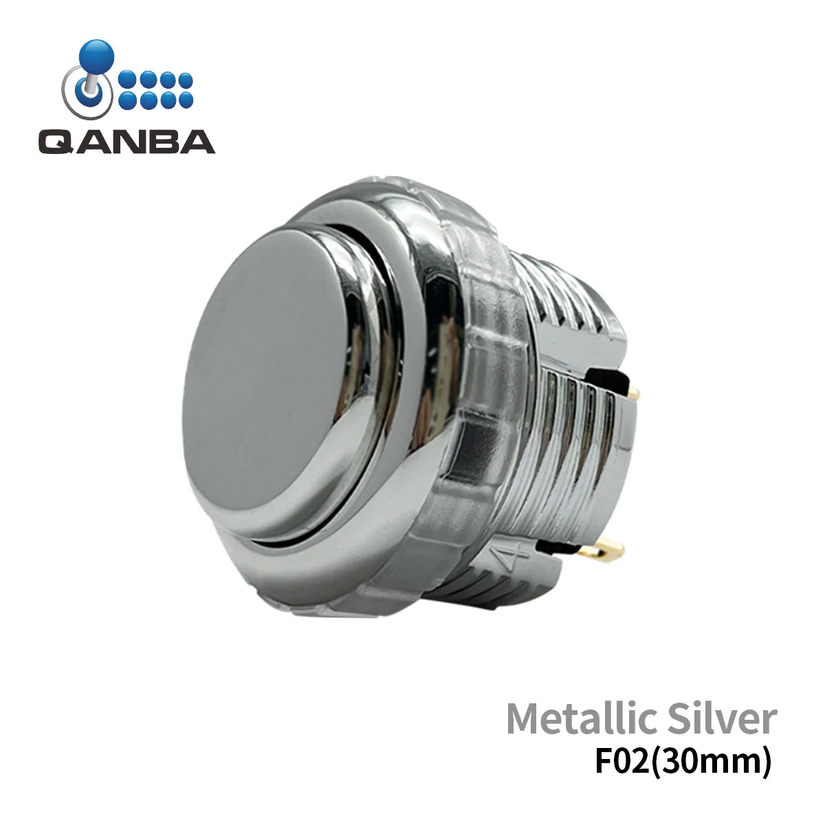 QANBA Gravity LX Arcade Buttons Metallic Color 30mm Mechanical Pushbutton Switch Arcade Stick Accessory DIY Parts