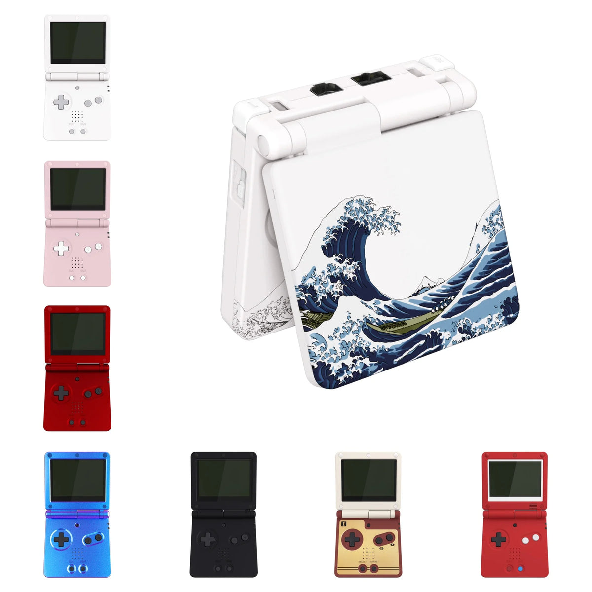 eXtremeRate IPS Ready Shell for GBA SP, IPS & Standard LCD