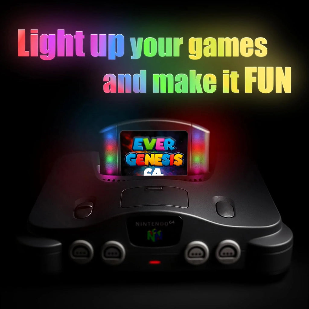 SC64 N64 Flash Cart with 64GB Card, Over 10000 Preloaded Games